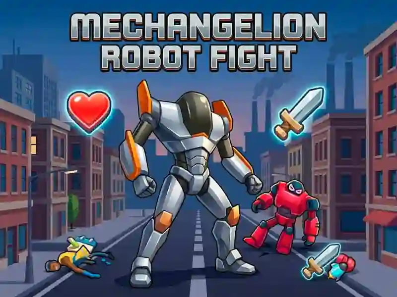 Hra Mechangelion Robot Fight