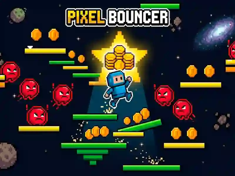 Hra Pixel Bouncer