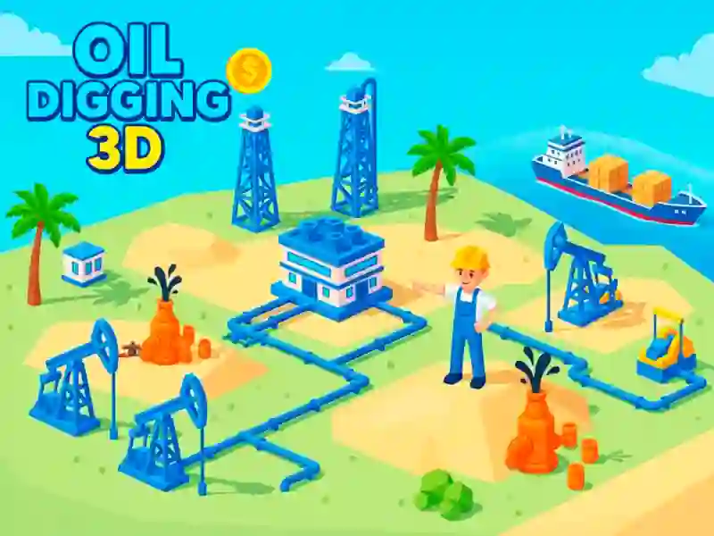 Hra Oil Digging 3D