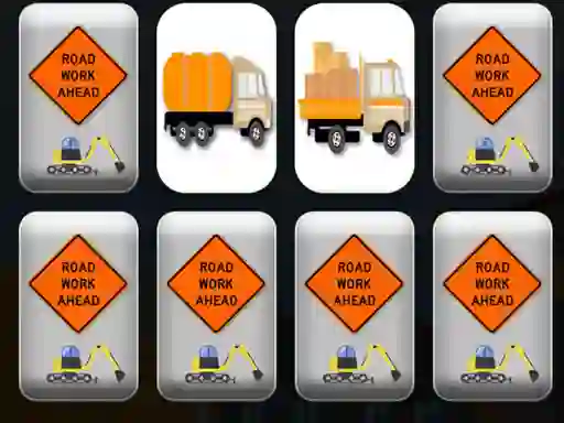 Hra Work Trucks Memory