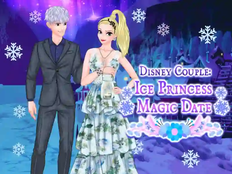 Hra Ice Couple Princess Magic Date