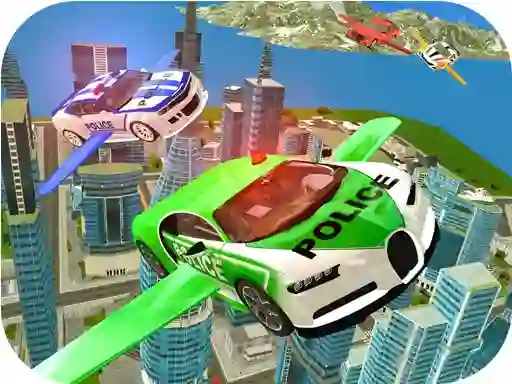 Hra Flying Police Car Simulator