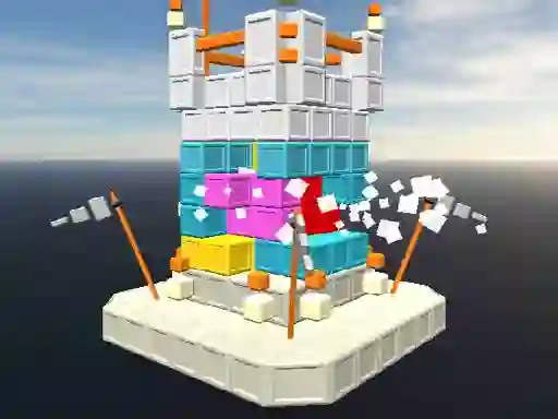 Hra Castle Block Destruction