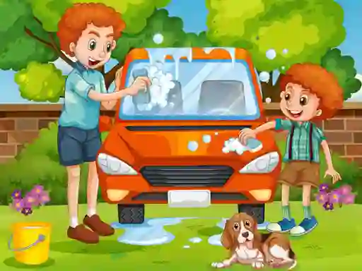 Hra Car Wash Hidden