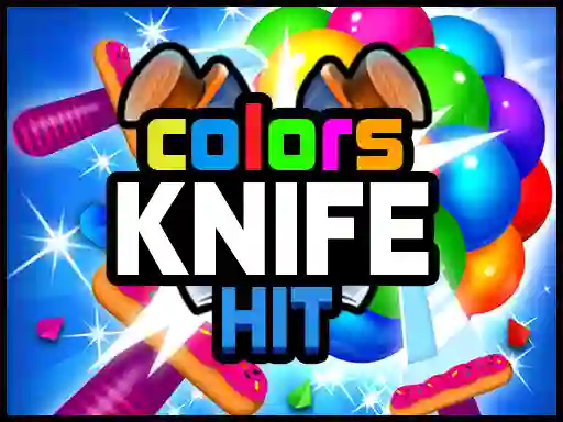 Hra Knife Hit Colors