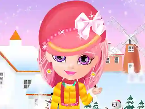 Hra Baby Halen Winter Dress Up