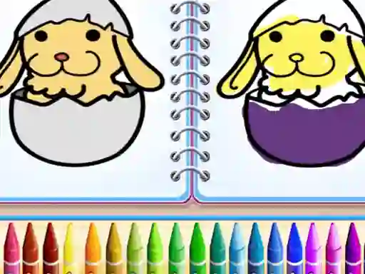 Hra Coloring Bunny Book