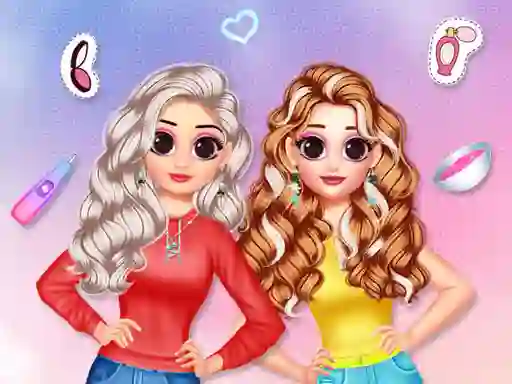Hra Besties Makeover Salon