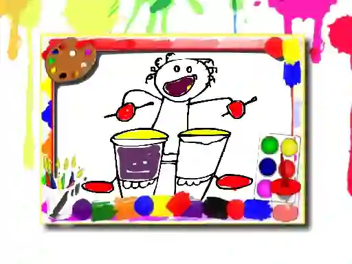 Hra Music Coloring Book