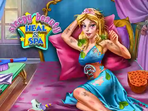 Hra Sleepy Beauty Heal and Spa