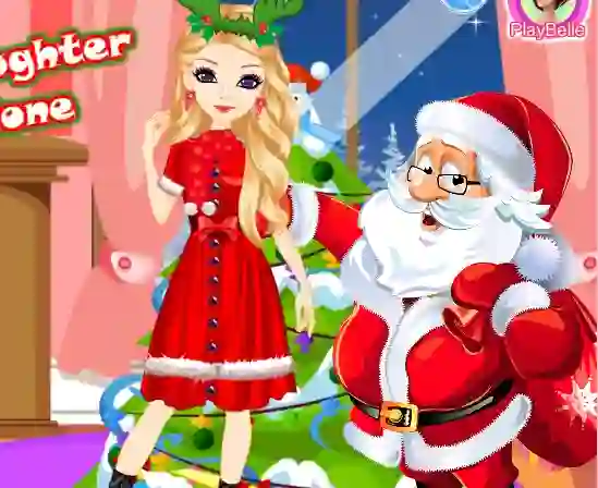Hra Santa's Daughter Home Alone