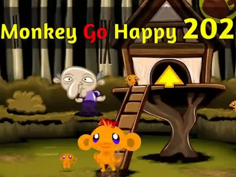 Hra Monkey Go Happy Stage 202