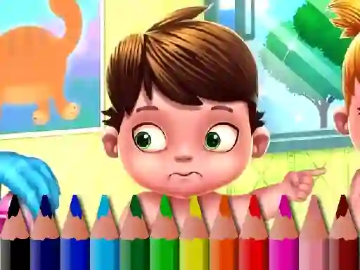 Hra Back To School: Baby Coloring Book