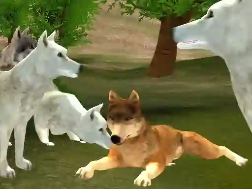 Hra Wild Wolves Hunger Attack