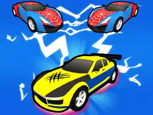 Hra Superhero Car Merge Master
