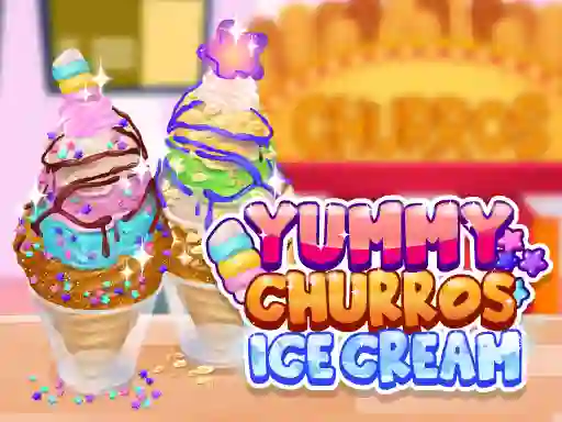 Hra Yummy Churros Ice Cream