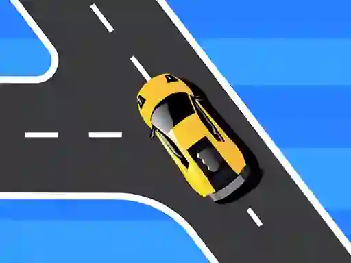 Hra Road Turn Car