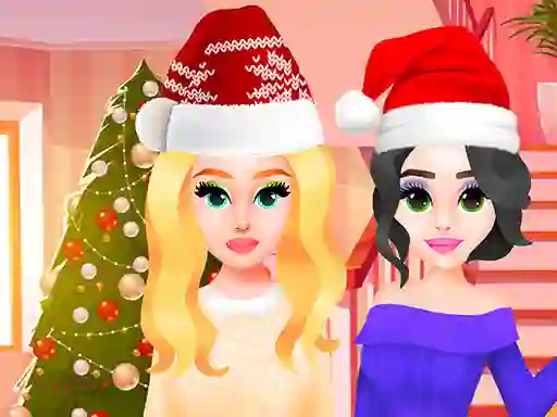 Hra Christmas Party Girls