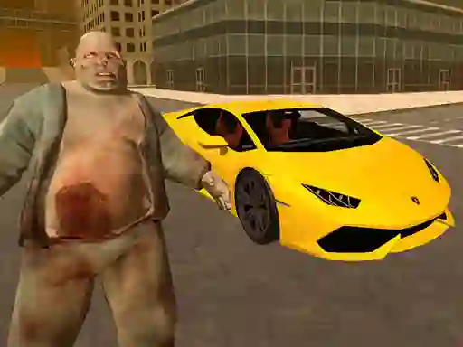 Hra Supercars Zombie Driving