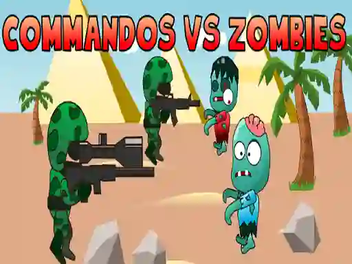 Hra Commandos vs Zombies
