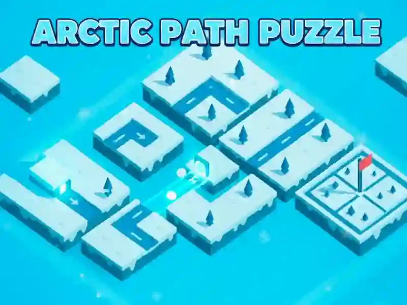 Hra Arctic Path Puzzle