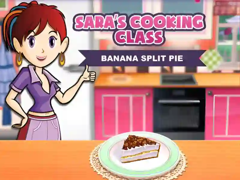 Hra Banana Split Pie: Sara`s Cooking Class