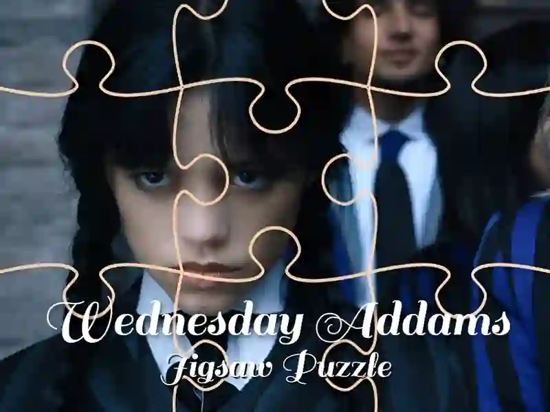 Hra Wednesday Addams Jigsaw Puzzle
