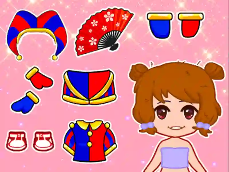Hra Lovely Doll Dress Up Game