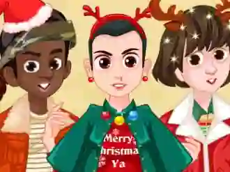 Hra Stranger things Christmas party