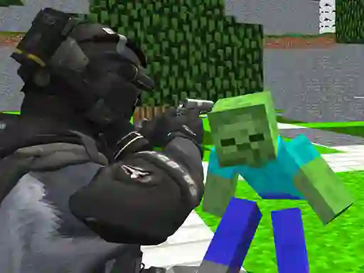 Hra Counter Craft Zombies