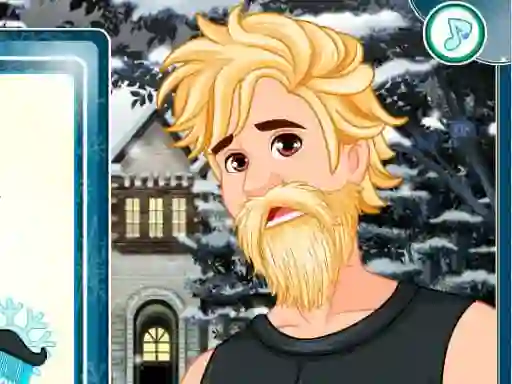 Hra Princess Christmas Beards