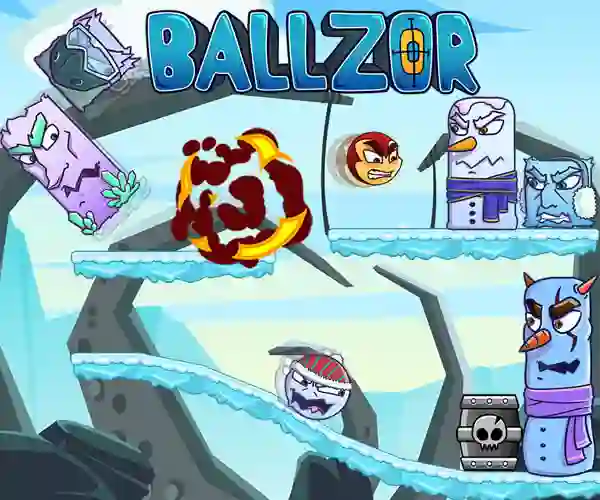 Hra Ballzor Level Pack 1