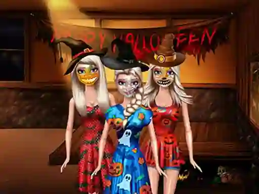 Hra Spooky Halloween Dolls