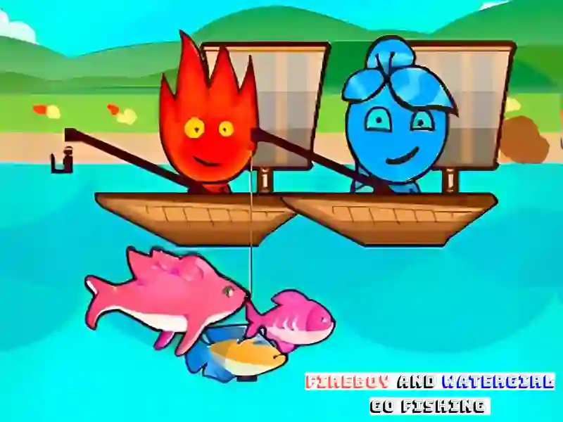 Hra FireBoy And WaterGirl Go Fishing