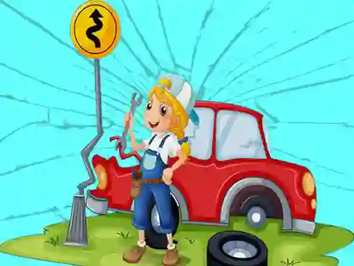 Hra Broken Cars Jigsaw