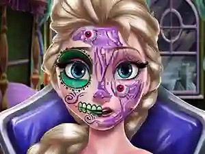Hra Elsa Scary Halloween Makeup