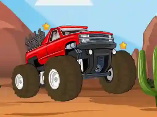 Hra Monster Truck Hidden Stars