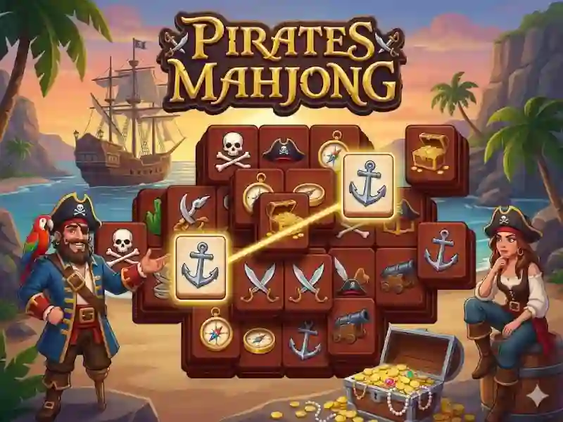 Hra Pirates Mahjong