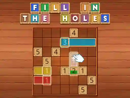 Hra Fill In the holes