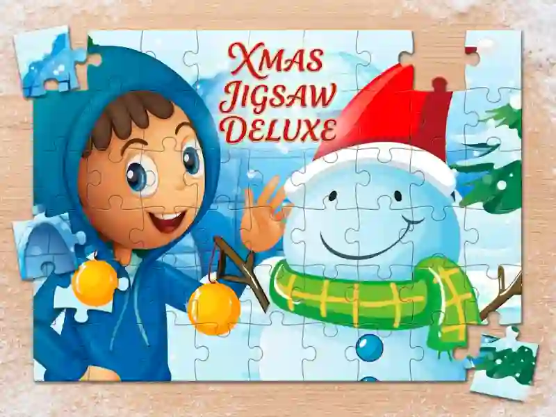 Hra Xmas jigsaw deluxe