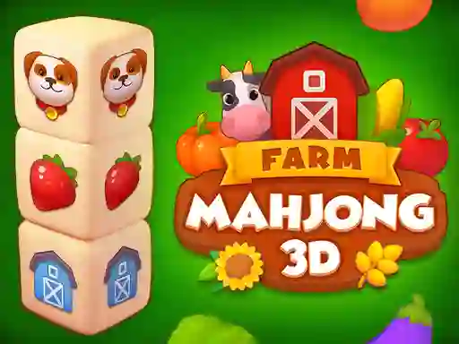 Hra Farm Mahjong 3D