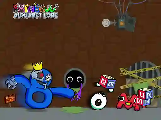 Hra Rainbow Alphabet Lore