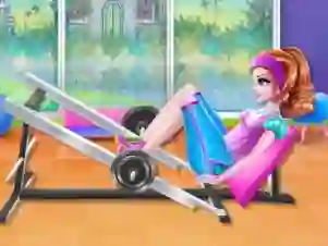 Hra Princesses: fitness against fat