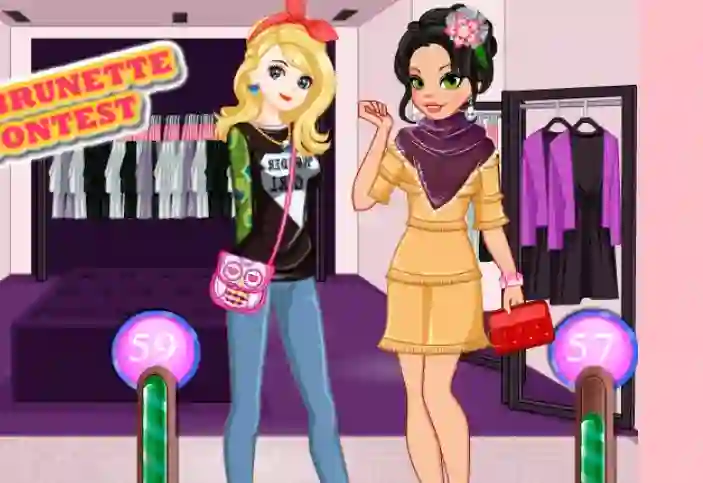 Hra Blonde Vs Brunette Beauty Contest