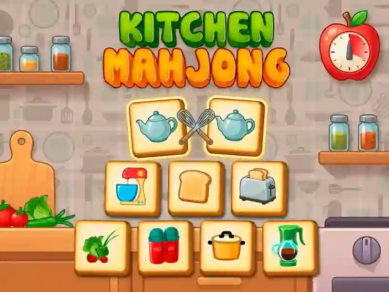 Hra Kitchen mahjong