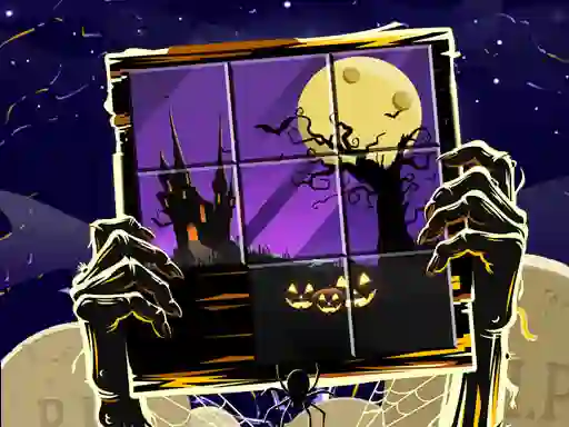 Hra Puzzle Slide Terror