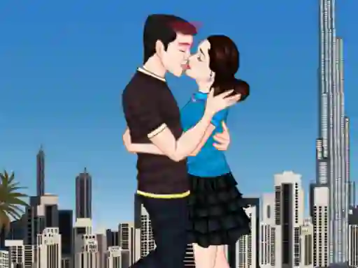 Hra Desert Kissing