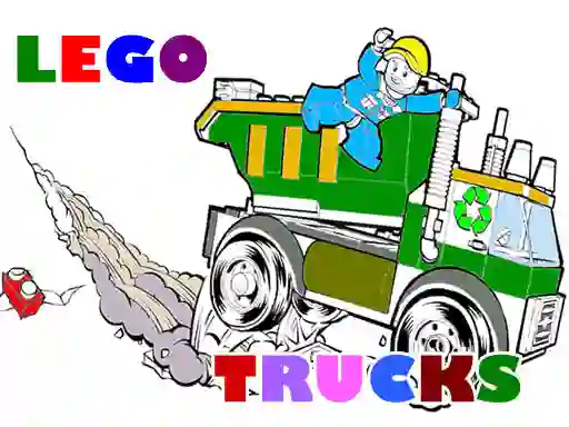 Hra Lego Trucks Coloring