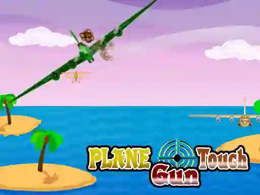 Hra Plane Touch Gun