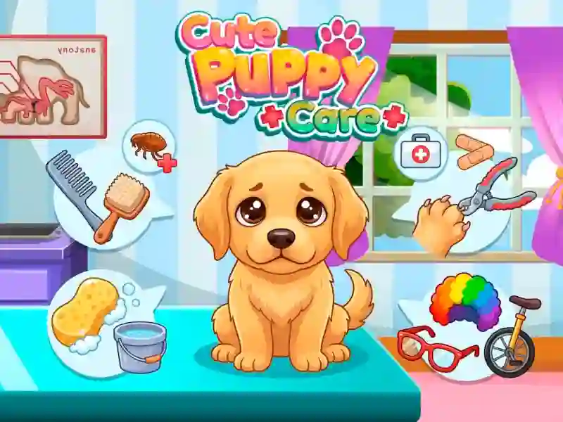 Hra Cute Puppy Care